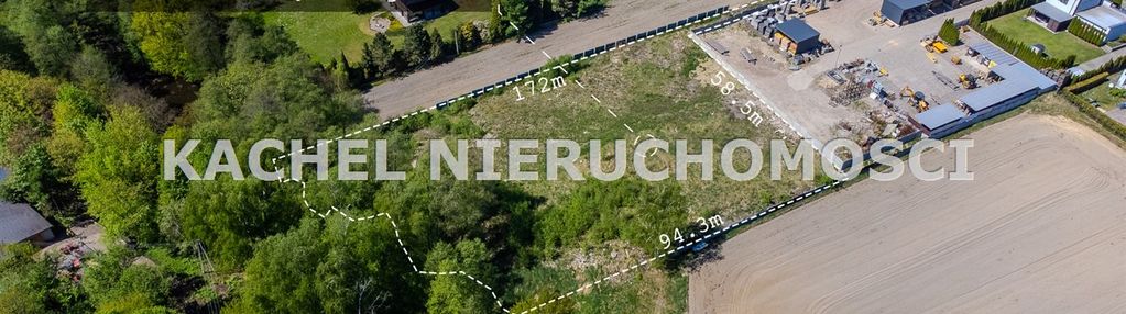 Działka z widokiem na drzewa- mikołów bujaków