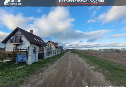 W pełni uzbrojona działka na osiedlu domów !