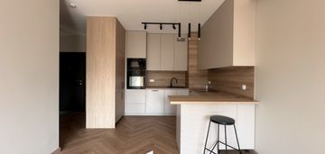 Wykończone, nowe 3 pokoje z ogródkiem 35 m2