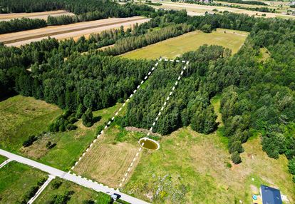 Duża działka 4048 m² z lasem, 10 km od radomia