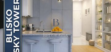 Blisko sky tower✅lux standard✅balkon✅klimatyzacja