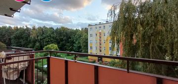 4 oddzielne pokoje i balkon z widokiem na zieleń !