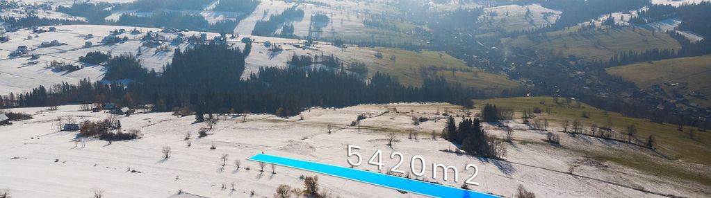 Widokowa działka rolna - bachledówka