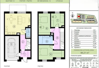 Zielony zakątek, 99 m2, garaż, ogródek
