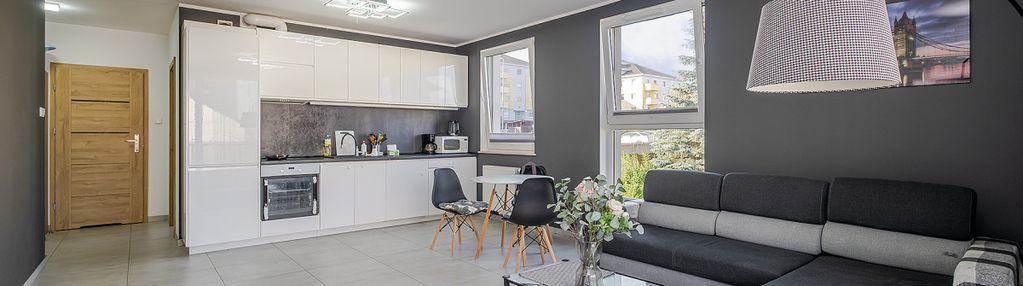 Ogromny salon | duży balkon | południowe