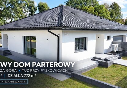 Nowy, energooszczędny dom parterowy | srocza góra / pyskowice