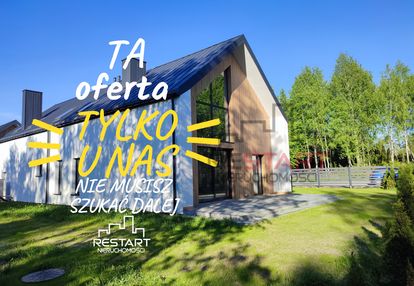Nowoczesny dom typu stodoła blisko warszawy