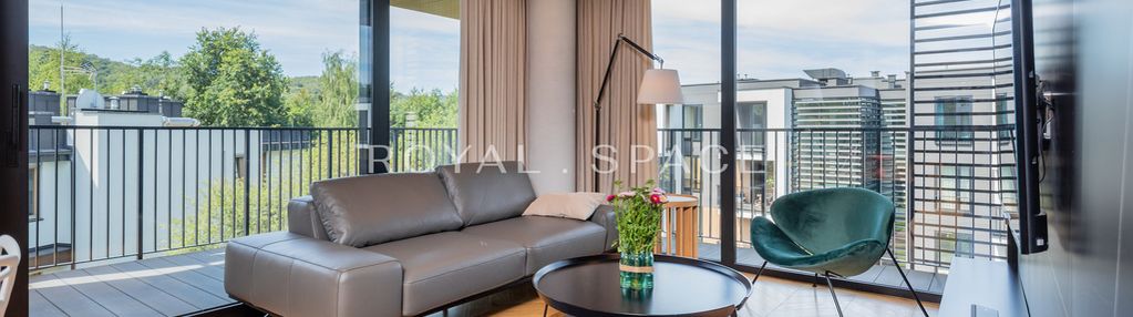 Ekskluzywny, widokowy apartament - wola justowska