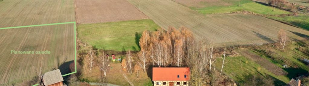 Działka budowlana na granicy milicza