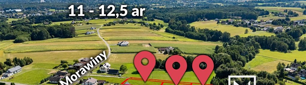Działki budowlane 10–12 arów | malownicza okolica