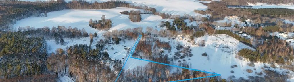 Przy lesie, jeziorze, działka z mpzp pod zabudowę.