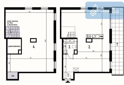 ⭐2 piętrowy apartament | negocjuj !!! taras 19m⭐
