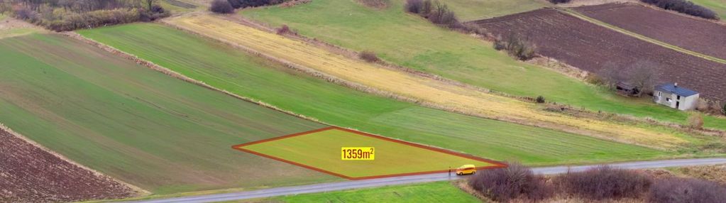 Działka budowlana woźniki 1379m2