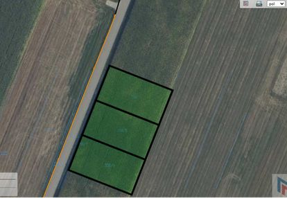 Trzy działki budowlane  – ul. ogrodowa, wiśniew