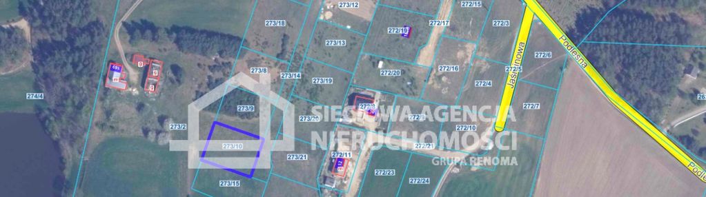 Działka w borzestowie widokowa i uzbrojona.