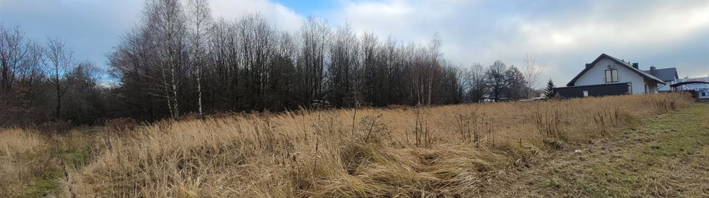 Działka budowlana szer. 46m dł. 32m -rogów,końskie