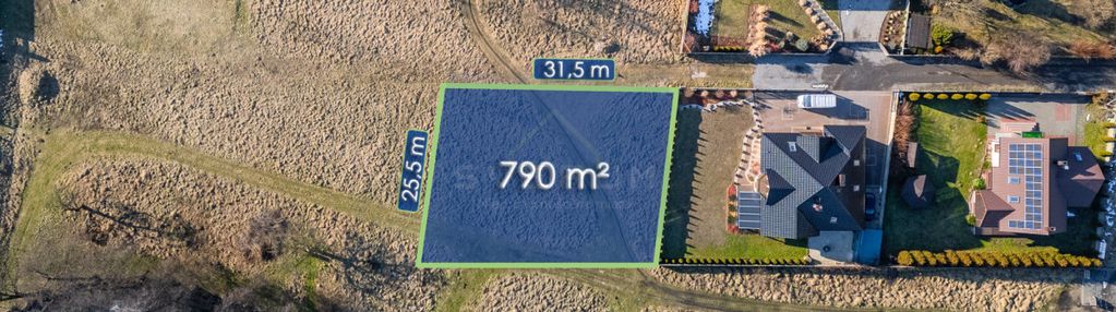 Działka budowlana żarki 790m2