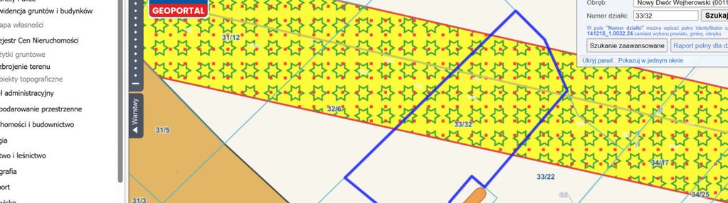 Działka budowlana nowy dwór wejherowski 2771m2