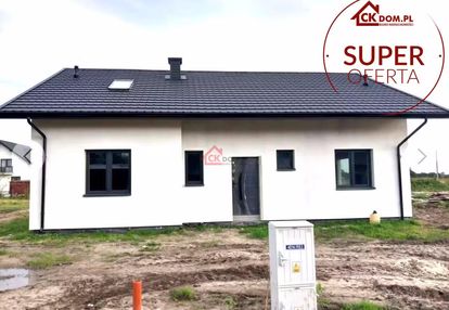 Dom w stanie surowym zamkniętym 103 m2.