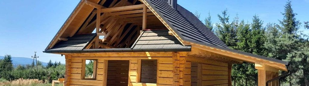 Dom z bali z malowniczym widokiem na góry!