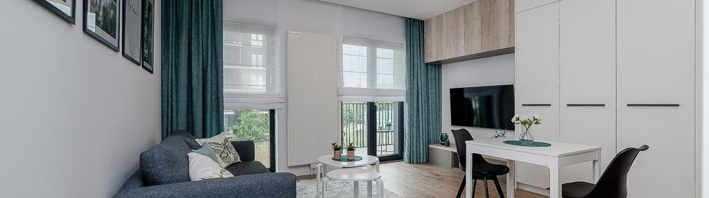 Apartament – pierwsza dzielnica, balkon + garaż
