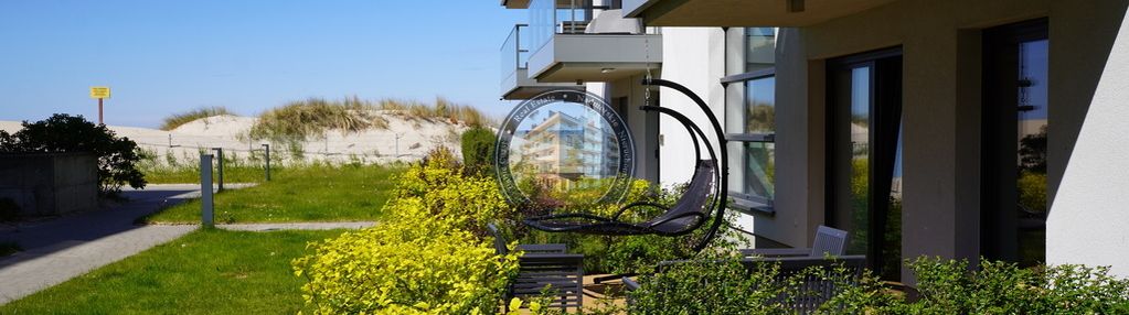 Apartament na samej plaży z tarasem i ogrodem!