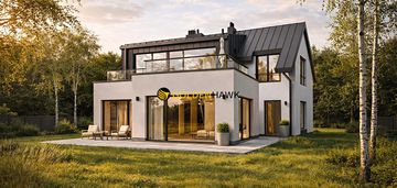 Nowy wolnostojący dom 151 m² - bezrzecze, szczecin !