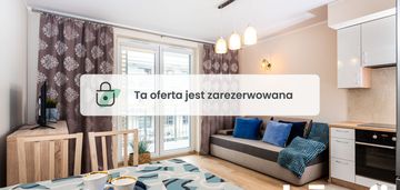 Kawalerka z dużym balkonem