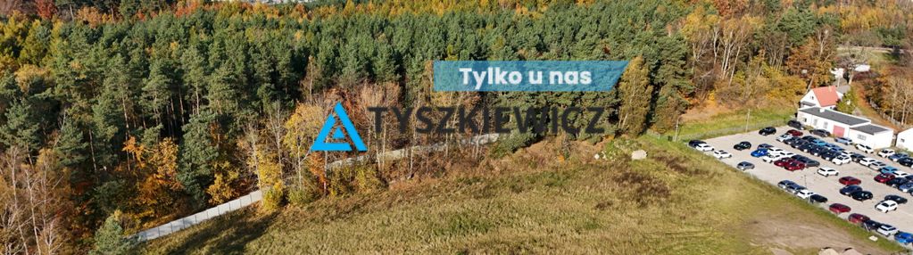 Działki graniczące z lasem otomin