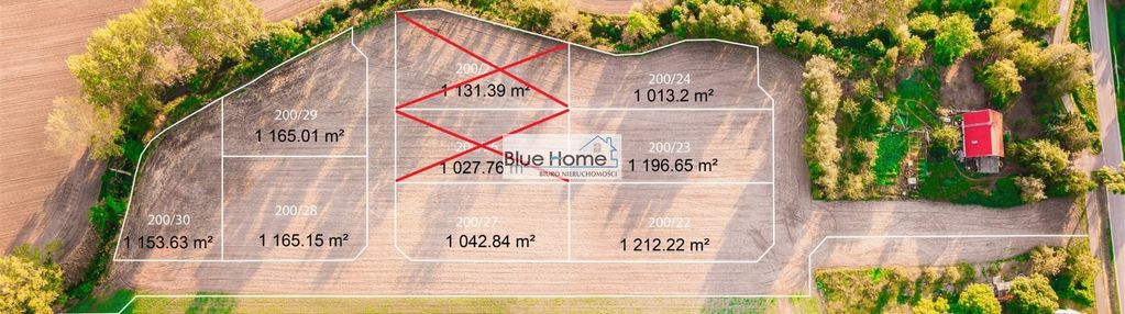 Gostkowo 9 działek budowlanych z dojazdem i media