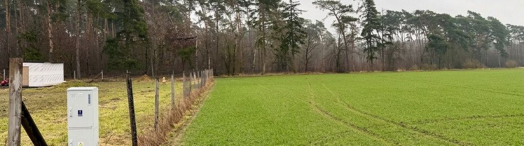 Działka budowlana 2162 m² przy lesie | wz | srocko