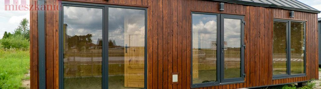 Dom drewniany mobilny