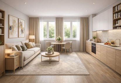 3 pokoje na ursynowie wśród zielonych terenów