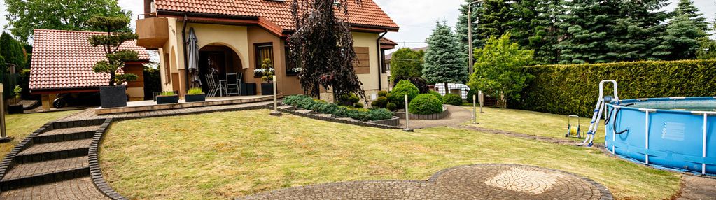 Piękny dom jednorodzinny na górze sw. marcina