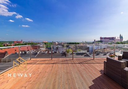 5 pok. penthouse  z tarasem i widokiem na wawel