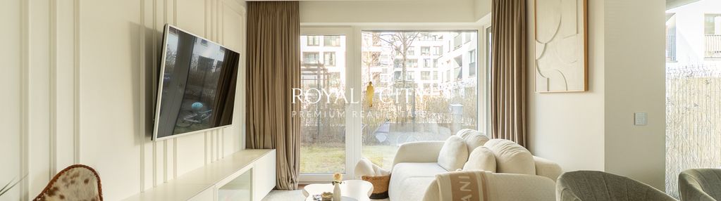 3 pokojowy apartament z ogrodem mokotów.