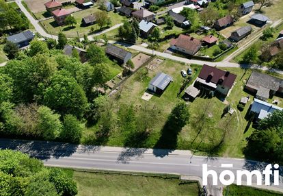 Działka budowlana 13a z mobilnym domkiem