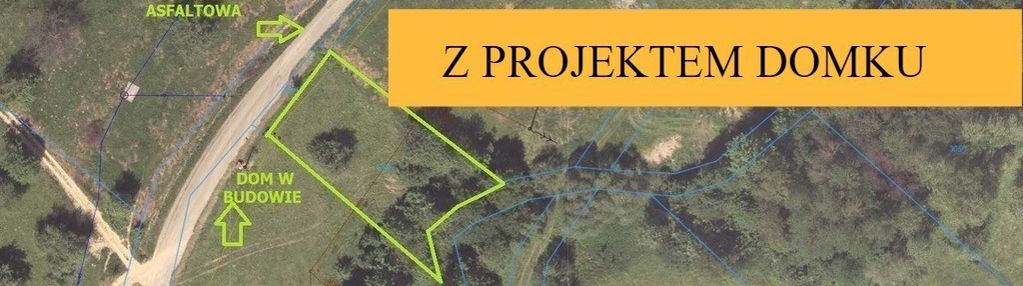 Hołuczków- działka pod zabudowę o pow. 8 arów