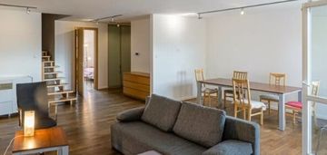 Dwupoziomowe mieszkanie na mokotowie