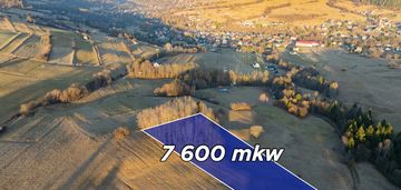 Działka poręba wielka