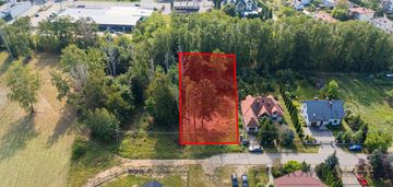 Piękna działka budowlana cisza zieleń 35 km od waw