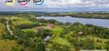Działka o pow. 5,7 ha nad jeziorem