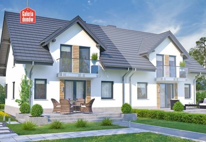 Bliźniak 125,62 m2 | działka 555 m2 |