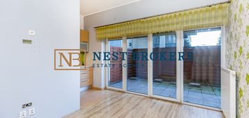 2 pokoje z garderobą i tarasem przy tramwaju