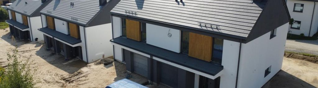 Dom 125m2 w zabudowie bliźniaczej z garażem a1