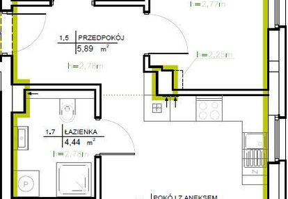 51 m² z ogródkiem 3 pok. – wola justowska, kraków