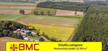 Działka usługowa radonia 16204m2