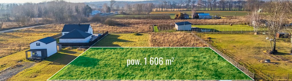 Działka 1600 m2 w falęcinie
