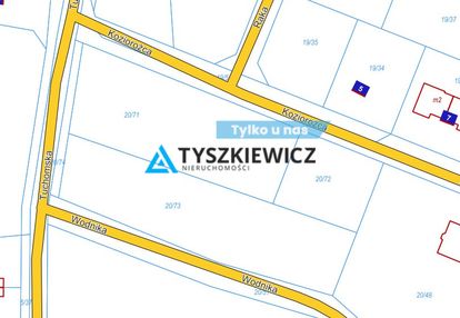 Działka pod bliźniaki banino