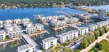 Apartament z ogrodem, prywatna przystań jachtowa